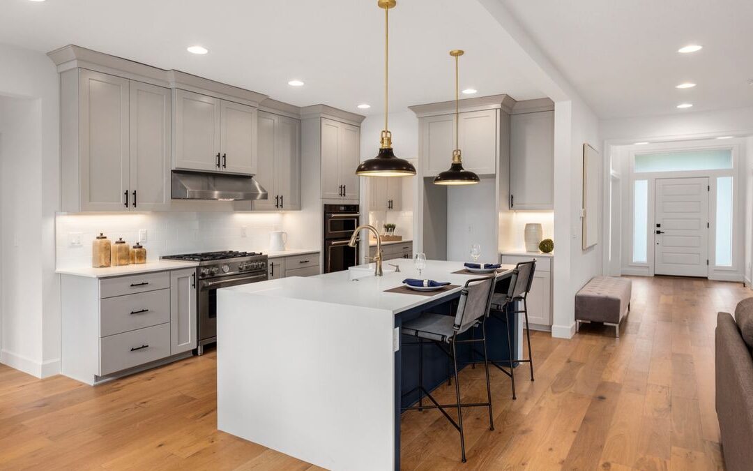 Remodeled open kitchen and living space, showing finish choices that shape Sacramento remodeling costs